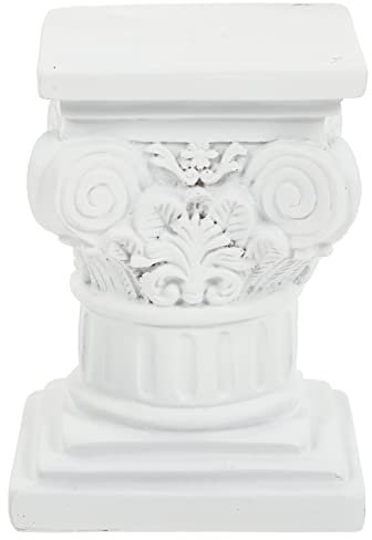 BESPORTBLE Resin Statue R?mische S?ulen- Skulptur Griechische S?ulen Statue Vintage Nordeuropa Tischdekoration () Roman Column Decoration