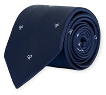 SILBON Corbata Motivos Raquetas Para Hombre