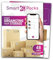 SmartPacks Smart Storage Labels - Premium QR Code Aufkleber mit App - Erweiterte Pack- und Track-Etiketten mit QR-Code für Inventar, Lagerung, Umzug - Intuitive App - 48 Aufkleber