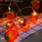 Fantasee 3 m 20 LED-Lichterkette, Erdbeer-Lichterkette, batteriebetrieben, fantastische Lichter für Schlafzimmer, Babyzimmer, Kinderzimmer, Geburtstagsparty, Dekoration (3 m, 20 LEDs, Erdbeere)
