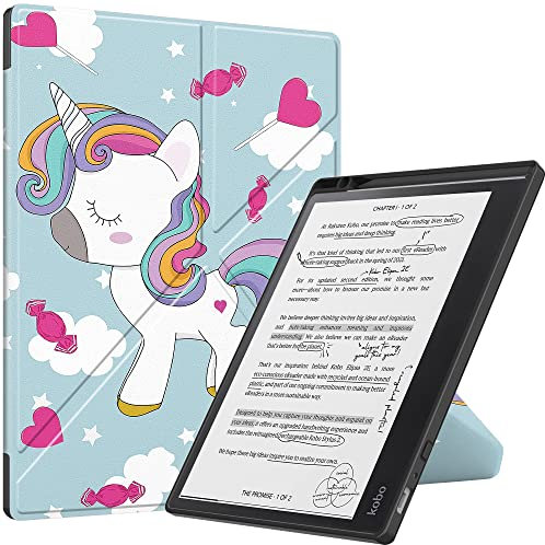 Acelie Coque Etui Housse de Protection pour Kobo Elipsa 2E 10.3 Pouces eReader 2023 avec Pen Support