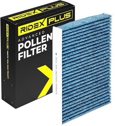 RIDEX PLUS 424I0586P Innenraumfilter Pollenfilter Aktivkohlefilter Höhe: 30 Breite: 160 Länge: 230 Kompatibel mit RENAULT Clio 2 BB0/1/2, CB0/1/2 KANGOO KC0/1 KANGOO Express FC0/1 Megane 1 BA0/1