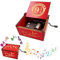 Ubephant Spieluhr, Spieluhr, Spieluhr Holz, Mini Spieluhr, Handkurbel SpieluhrGeschenk, Graviert Spieluhren, Iustiges Musik Geschenke, Geburtstagsgeschenke für Kinder