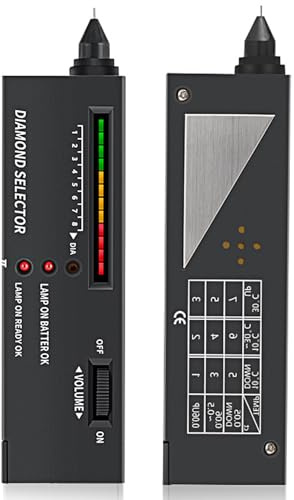 Elektronischer Diamant Tester - Tragbares Testwerkzeug Set, Professionelle Hochpräzise Praxis Diamond Selector Für Schmuck, Kristall, Achat, Jade