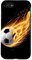 Hülle für iPhone SE (2020) / 7 / 8 Fußball Flammen brennende Kinder Jungen Fußballspieler
