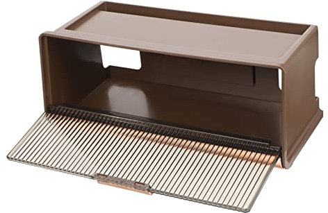 IMIKEYA Wifi Router Storage Box Wall-mounted for Material Tea Panel Hides Cables and