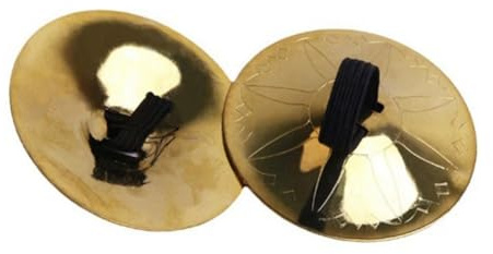 4 platillos de dedo de cobre, platillos de dedo pequeño para danza del vientre, equipo de música, platillos de dedo