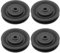 ECSiNG 4x 90mm Gym Pulley Wheel Bearing Pulleys for Gym Fitness Equipment Cable Machine Wearproof Spare Part and DIY Home Gym Equipment