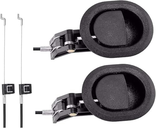 ABSOK 2 Stück Pull Recliner Griffe, Sofa Ersatzteile Universal Liegestuhl Griff mit Kabel, Legierung Entriegelung Griff, Griff Ersatz für Liegestuhl, Couch und Pull Chair