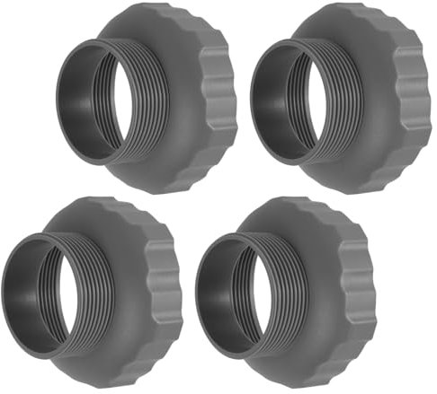 PEUTIER Adattatore Tubo per Aspirapolvere Piscina 4 Pezzi, Adattatore Tubo Aspirapolvere Piscina Lavoro su Parte della Piscina 11239 Adattatore Tubo Compatibile Parte Intex