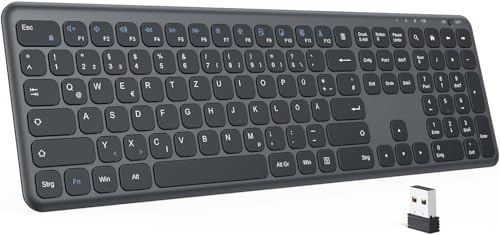 OMOTON Laptop-Tastatur in voller Größe