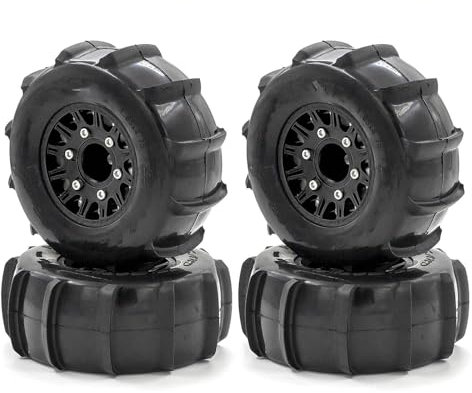 MGHGFYTAS RC Reifen Kompatibel Mit Slash Für Losi 22S Für DR10 Für HPI 4PCS 2,2 3,0 Sling Shot Sand Snow Wheel Reifen Für 1/10 RC Car Short Course Truck