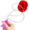 2 Stück Scherzblume Wasser, Blume Spielzeug, Clown Blume Wasserspritze, Praktisches Witzzubehör, Aprilscherz Day Streiche Clownblume, Neuartiges Design, Nicht Leicht Zu Verblassen, Wiederverwendbar