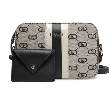 Borsa donna Liu-jo Manhattan Camera Case M nero BS25LJ120 AA5159 T3846 Media