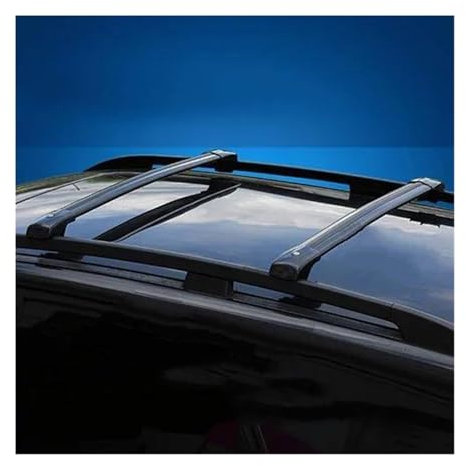 DZSCHUNLUSM Dachträger Für Mercedes Für Benz C-Klasse W202 5 Tür 1993-1999 Aluminium Legierung Seite Bars Quer Schienen Dach Rack Gepäck Relingträger(Schwarz)