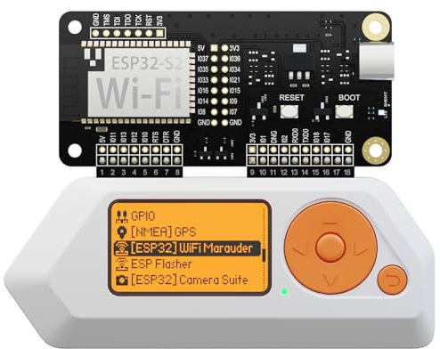 Devboard Wi-Fi para Flipper Zero, Devboard Wi-Fi 5 en 1 y juego de accesorios para dispositivo Flipper Zero (negro)