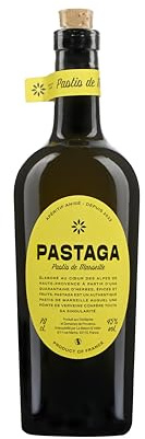 VERSION FRANÇAISE - Pastaga - Liqueur Anisée - Origine : France - Alcool 45% - Notes de réglisse & Verveine - 70cl