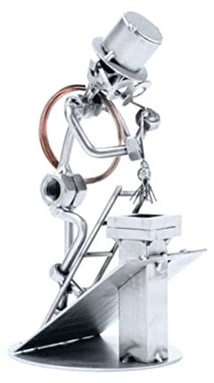 Hinz & Kunst 272 - Figur Schornsteinfeger auf Schornstein