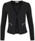 DANAEST Damen Blazer mit Taschen (382), Farbe:Schwarz, Kostüme & Blazer für Damen:40 / L