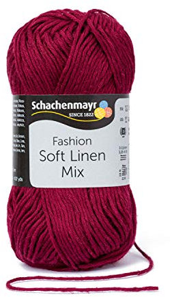 Schachenmayr Soft Linen Mix 9807362-00033 weinrot Handstrickgarn