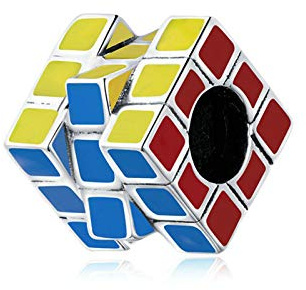 Rubik's Cube Charm Sterling Silber Liebe Charm Geburtstag Geschenk für Pandora Armband