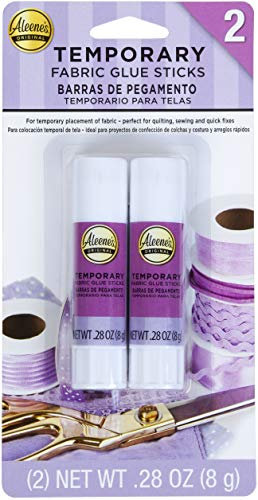 Aleene's Temporary Fabric Glue Sticks 2/Pkg-.28oz