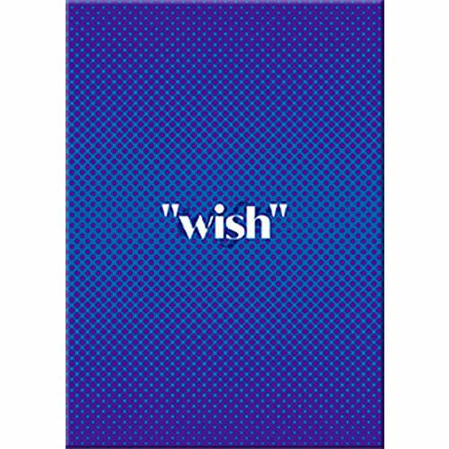 WOO!AH! [ WISH ] 3rd Single Album [ HAPPY ] VER. CD+80p Photo Book+2 Photo Card+ID Photo Kit+Artwork Sticker+Post Card Set(1set 5ea) K-POP SEALED+TRACKING CODE
