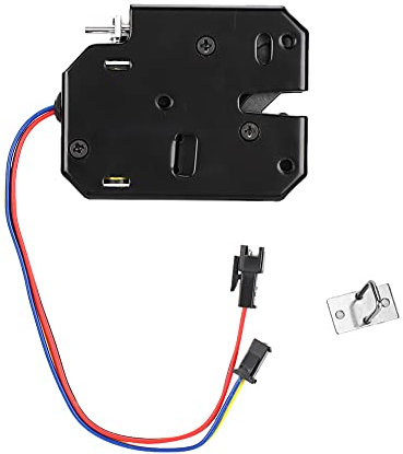 Dioche Serrure électromagnétique, D'armoire électrique Intelligente Numérique Réglable, Antichoc, Résistant aux Leviers, Haute Performance de Sécurité, pour Casiers, Boîtes aux Lettres, Armoires(24V)