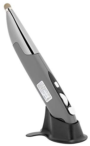 Stylo de Poche Optique sans Fil, 2,4 GHz USB sans Fil avec Fonction Stylet Réglable 800/1200/1600 DPI écriture Manuscrite Rechargeable Stylo Souris sans Fil pour Ordinateur Portable Tablette PC