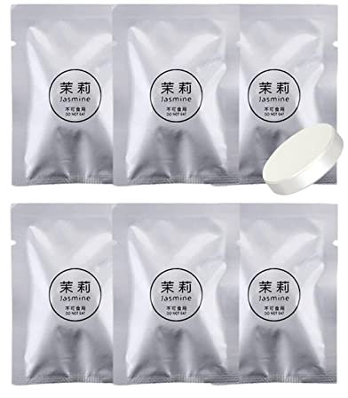 6 Pieces Car A.ir Freshener Refill Tablets Car A.ir Freshener Replacement for Cartoon Bear Pilot Car Ai.r Freshener