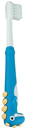 Kinderzahnbürste, weiches Haar, kleiner, unabhängige Verpackung, süße Dinosaurier-Karikatur, Säugling, Haar-Zahnbürste für 3 bis 12 Jahre Dnw308