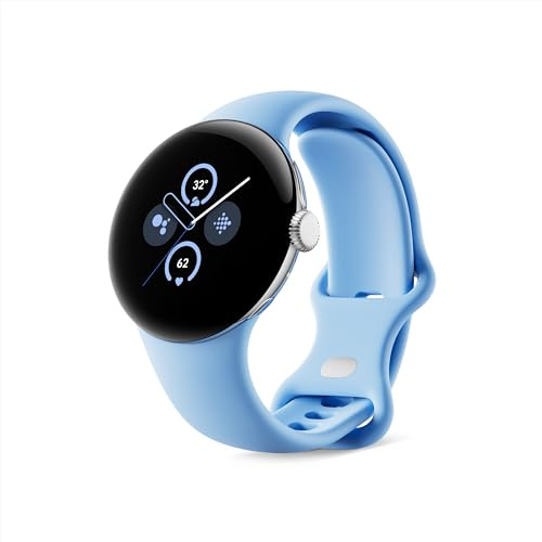 Google Pixel Watch 2 - LTE - Silver/Blue