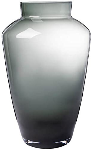 Sandra Rich AMPHORE Glass vase Large - grau - 25x25x40cm - Glas