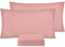 Utopia Bedding - Pillow Cases 4 Pack - Standard Size 50x75 cm - 100% Brushed Microfiber Pillowcases with Envelope Closure - Wrinkle, Fade, Stain Resistant Pillow Cases - Pink