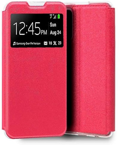 Max Power Digital Funda para móvil Xiaomi Poco X3 NFC / X3 Pro Tipo Libro con Ranura Tarjeta - Carcasa Magnética Imán Antigolpes Resistente con Tapa (Xiaomi Poco X3, Rojo)