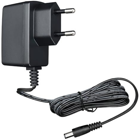 ANLINK Adaptateur d'alimentation 6 V 1 A/1 000 mA de 1,8 m de long, AC 100-240 V vers DC 6 V 1 A 6 W, adaptateur de commutation, prise murale pour tensiomètres, balance électronique et plus encore, ce