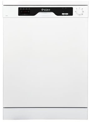 Ngm DW13E - Lavastoviglie 13 coperti, 85x60 cm, colore Bianco, Classe energetica E