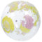 DIYEAH globe gonflable boules de piscine gonflables jouets de balle de piscine pour enfants Jouet de piscine gonflable jouet educatif ballon de plage globe petits ballons de plage PVC