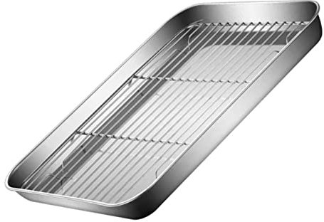 BUGUUYO Placa para Hornear Multifuncional Bandeja De Horno Red Adecuada para Cocinar y Hornear