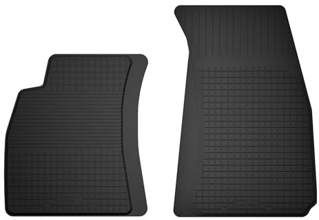 Wielganizator Gummimatten vorne passend für Audi A4 B5 FL (1999-2001) Limousine, Kombi, Avant | 2-teiliges Set, nur vorn | bessere Passform als universelle Matten | Schwarz