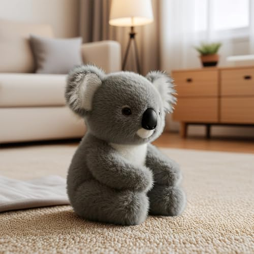 The Koaly – Emotionale Heilung Auf Abruf, Koala Kuscheltier, Gewichtetes Kuscheltier Koala Stofftier Plüschtier Zum Kuscheln, Plüsch für Emotionale Unterstützung für Kinder Erwachsene (20CM)