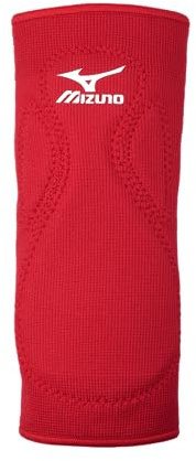 Mizuno - Rodillera para adulto deslizante - 370108, Rojo