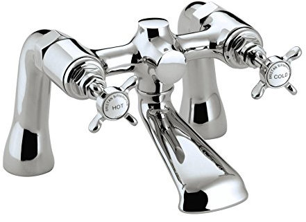 Bristan N BF C CD 1901 Pillar Bath Filler - Chrome