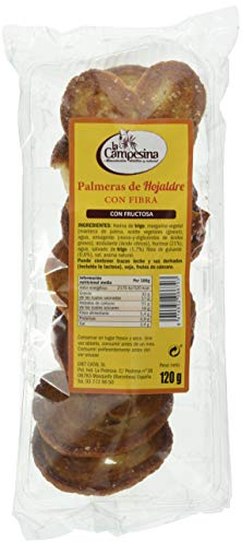 Palme di pasta sfoglia con fibra senza zucchero 120 g