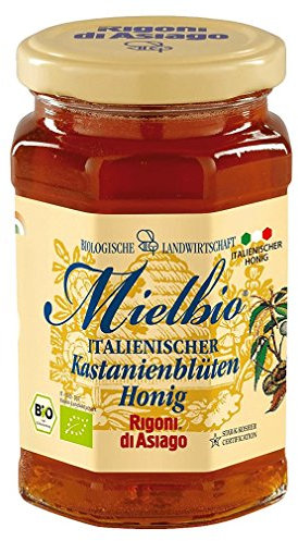 Rigoni di Asiago Mielbio, Kastanienblüten Bio-Honig, 300 gramm, 1 Stück