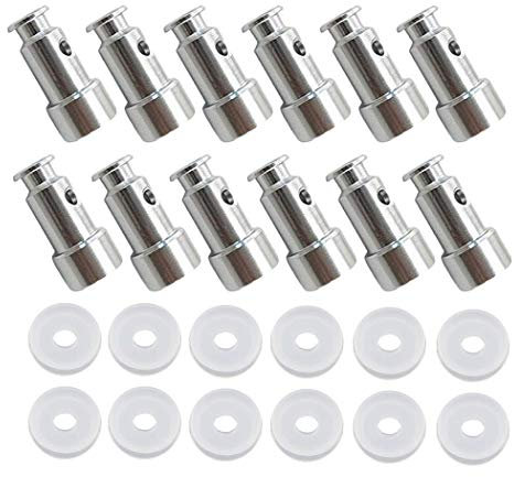 Pressure Cooker Steam Valve Universal Floater and Sealer for Pressure Cookers XL,YBD60-100,PPC780,PPC770,PPC790 (Floater and Sealer 12 Pair)
