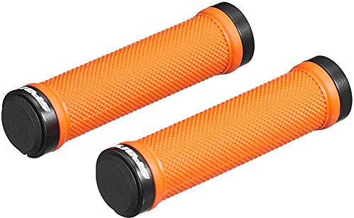 Spank Spoon Orange Fahrradgriffe, Erwachsene, Unisex, 130 mm