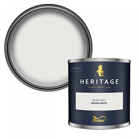 Dulux Trade Heritage Velvet Matt Emulsion Indian White - 5ltr