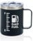 Onebttl Dad Gifts Coffee Mug Cup Stainless Steel, Father Presents from Daughter Son for Father's Day Birthday Christmas, Travel Mug with Lid, 350ml/12oz - Dad Fuel