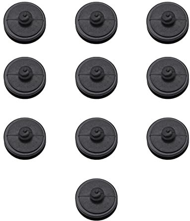 Be In Your Mind 10 Stück Universal Automatten Clips Anti-Rutsch Teppichschnalle Bodenmatten Befestigung Schnallen Verschluss Zubehör für Fahrzeug Schwarz